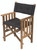 Whitecap 61051 Teak Director's Chair W/ Black Cushion 18-1/2" - 61051