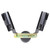 Clam 15953 ClamLock Vertical 2-Rod Holder - 15953