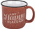 Camco RV - Mug Red My Happy Place 14oz - 53472 Camco RV - Mug Red My Happy Place 14oz - 53472