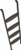 Stromberg Carlson Products - Bunk Ladder Kd 60  Black - LA-2021460B