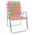Kuma 830-km-btc-lp Lollipop Backtrack Chair - Yellow/pink/teal - 830-KM-BTC-LP