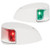 Hella Marine 980620911 2nm Deck Mount Port & Starboard Clear Lens - White Shroud - 980620911