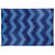 Camco 42878 6'x 9' Leisure Mat Chevron Blue - 42878 Camco 42878 6'x 9' Leisure Mat Chevron Blue - 42878