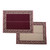 Ming's Mark Ra5 Stylish Camping Reversible Classical Patio Mat - 9' X 12', Burgundy/beige - RA5