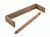 Whitecap 62442 Teak Wall-mounted Paper Towel Holder - 62442