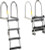 Garelick - Transom Pontoon Ladder - 2 To 4 Step - 12380 Garelick - Transom Pontoon Ladder - 2 To 4 Step - 12380