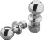 Horizon Global - Hitch Ball - Chrome - 2" X 1" - 63845