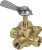 Moeller Marine - 3 Way Valve (brass) - 1/4" Fnpt - 033302-10