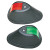 Perko - Side Lights (1) Green (1) Red - Black - 0254B00DP1