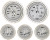 Sierra - Gold Sterling Water Press - 67873P