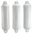 Attwood - 5" Fender Pack Of 3-white (93553p2)