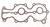 Brp - Gasket,cylinder Heavy Duty Cover - Brp (315538)