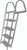 Jif Marine - 4-step Ladder Aluminum W/mounting Hardware (ash)