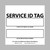 Pro Property Supply - Service Tags  (100/pk) Pro Property Supply - Service Tags  (100/pk)