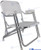 Recmar - Deck Folding Seat Wht (gs73255)