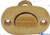 Recmar - Oval Drain Plug Brass 64 Mm (gs30327)
