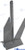 Recmar - Plate Anchor Hot D Galv 15 Kg (gs61007)