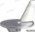 Recmar - Short Skeg For Merc 50-140hp (ten00804)