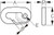 Sea Dog Marine - Nylon Ski Tow Snap Black Nylon (157110-1)