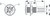 Sea Dog Marine - Polypropylene Through-hull 3/4" (520750b-1)