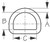 Sea Dog Marine - Stainless Steel D Ring 3/16"x 1-3/4" (191831) Sea Dog Marine - Stainless Steel D Ring 3/16"x 1-3/4" (191831)