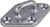 Sea Dog Marine - Stainless Steel Diamond Eye Plate 3- 1/2" (088622)