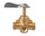 Sea Star Solutions - 3 Way 1/4 Fnpt Valve W/detent (118-1655)