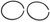Sea Star Solutions - Mercury Rings-standard. 2 Ring Inch-line (118-3918)