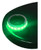 Th Marine - Led Cup Holder Ring-green (led-smchr-g-dp)