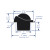 E S Ritchie & Sons - Compass Sprsprt Flsh Blk - SS-1002 E S Ritchie & Sons - Compass Sprsprt Flsh Blk - SS-1002