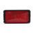 Optronics  - Clearance Light W/ Black Base - Red - MC92RS