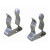 Perko  - Spring Clamps - 0502DP2STS