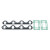 Sierra - Exhaust Man Gasket Set - 18-0603