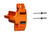 Carefree - Hd Travel Lock Orange - 901096HD