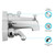 Dura Faucet - Bath  Tub  & Shower - DF-SA610C-CP