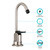 Dura Faucet - Fountain Faucet Nickel - DF-DF350-SN