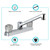 Dura Faucet - Two Handle Rv Kitchen - DF-PK600A-CP