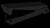 Jr Products - Baggage Door Catch  Square  Black - 10225