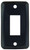 Jr Products - Single Face Plate  Bk - 12855