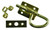 Jr Products - Universal Latch  Brass - 20645