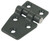 Whitecap Ind - Black Nylon Shortsided Door Hinge 2 - S-3032C