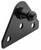 Whitecap Ind - Black Steel Mnting Bracket-2 1/4' - G-1020BC