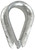 Whitecap Ind - Galvanized Rope Thimble-1/2' - S-1541P