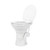 Camco 41710 Premium Ceramic Rv Toilet With Ergonomic Design - White - 41710