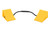 Camco 44470 Rv Double Wheel Chock With Rope - 44470