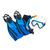 Dolfino Pro Wcx5976s1l Youth Ion 5-piece Dive Set - Blue - WCX5976S1L