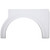 Icon 01976 Single Fender Skirt For Damon Fs1975 - Unpainted (lh) - 1976 Icon 01976 Single Fender Skirt For Damon Fs1975 - Unpainted (lh) - 1976