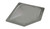 Icon 12144 Skylight Nsl2414s - Neo-angle, Smoke 7" Dome - 12144