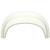 Icon 12301 Single Fender Skirt For Frontier Fs2301 - Colonial White - 12301
