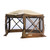 Quick-set By Clam 98823 Pavilion 6-sided Screen Shelter With Zip Down Sides - 98823
